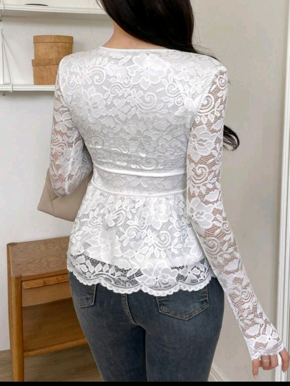 Dazy Women's White Blouse - Elegant Lightweight Top